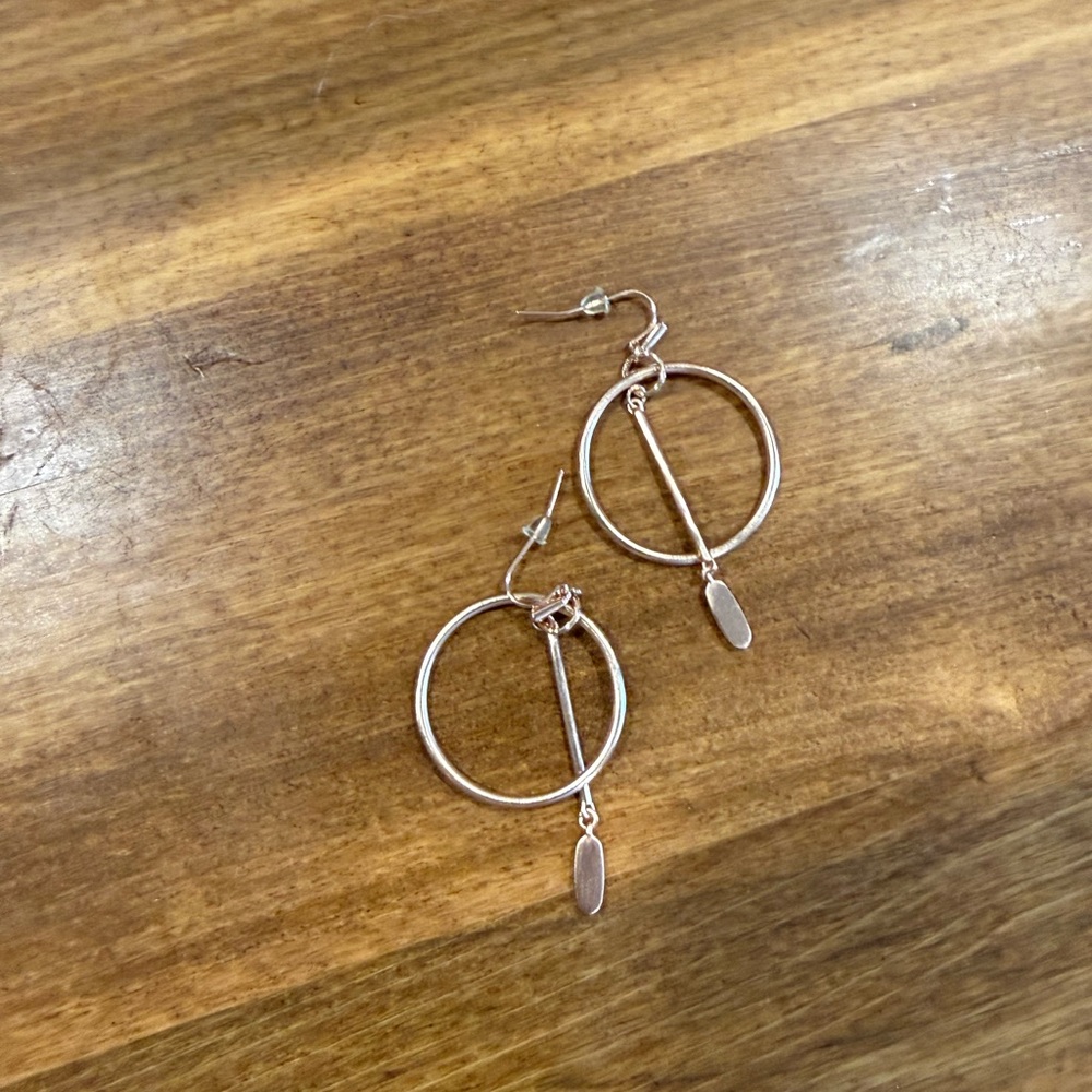 Kendra Scott Rose Gold Hoop Earrings
